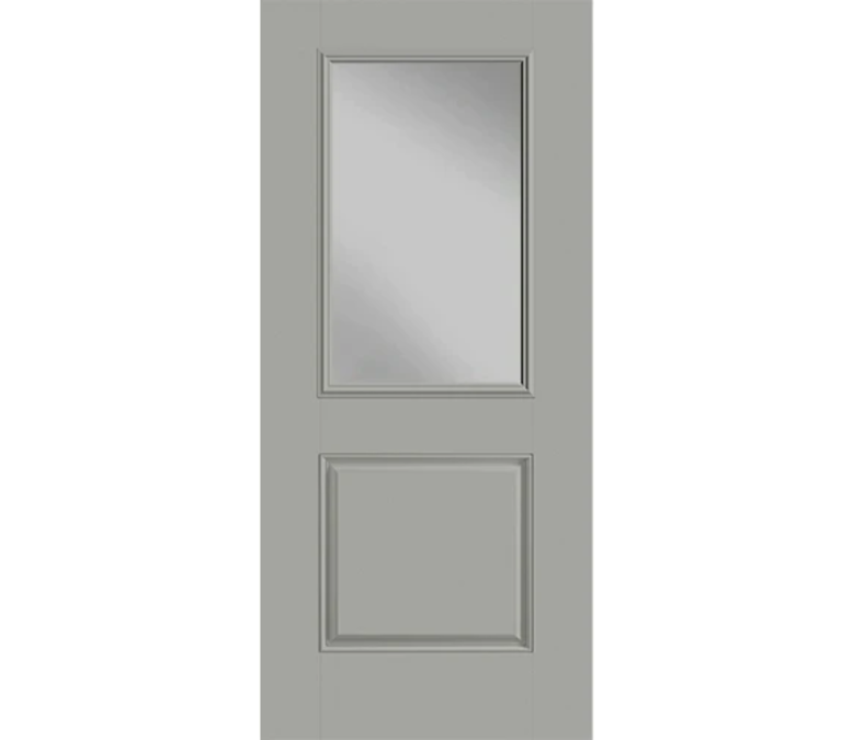 Laredo Half Light 1 Panel Fiberglass Entry Door