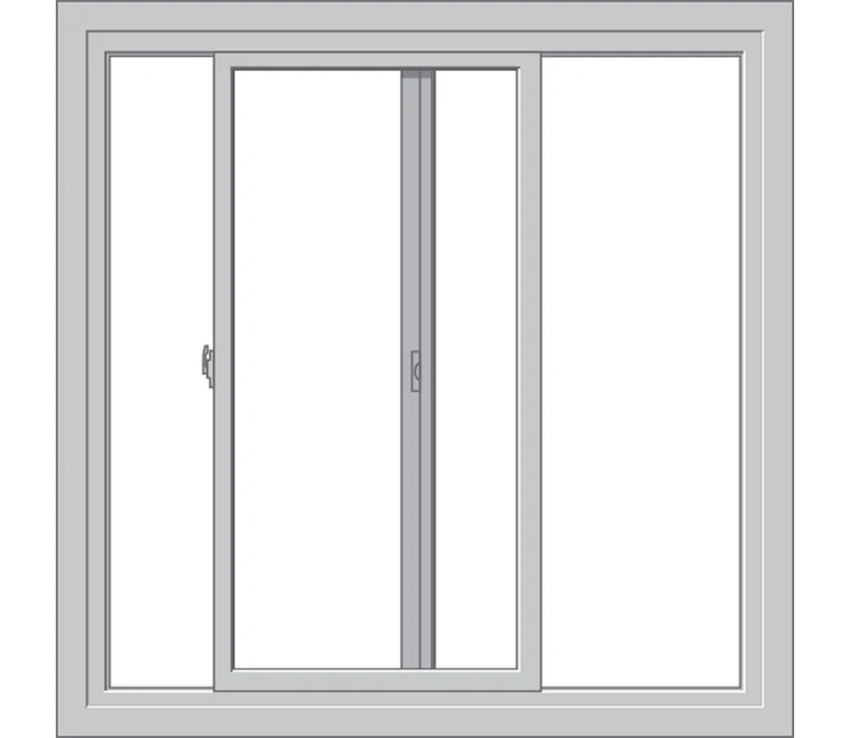 Laredo Pella Hurricane Shield Series Vinyl Sliding Window