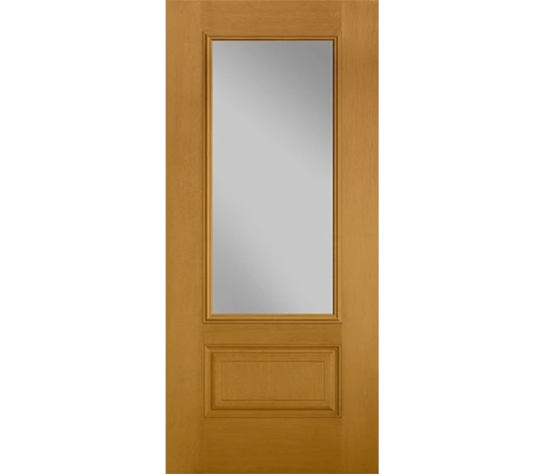 Laredo Three Quaters light Fiberglass Entry Door